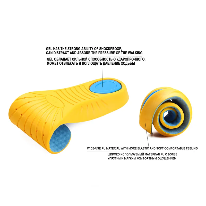 ПУ спортивные стельки колодки для обуви подошвы вставки плоские Ноги Арка