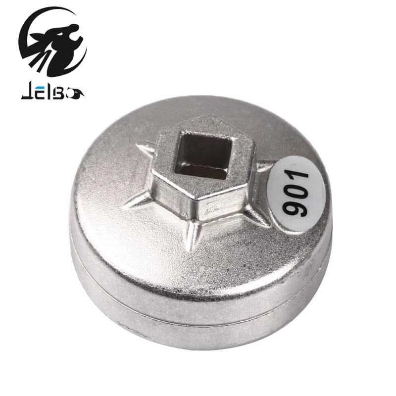 Jelbo 1 шт. масляный фильтр ключ Univresal практической езды 65 мм 14 флейты Конец Кепки