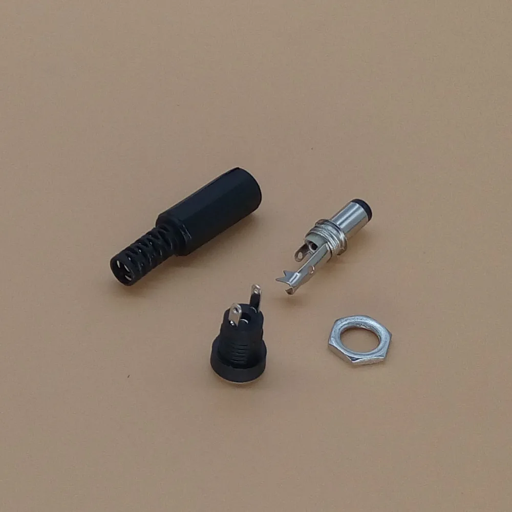 Штепсельная Вилка питания 10 пар 5 х2 1 мм|female dc power connector|male connectormale plug |