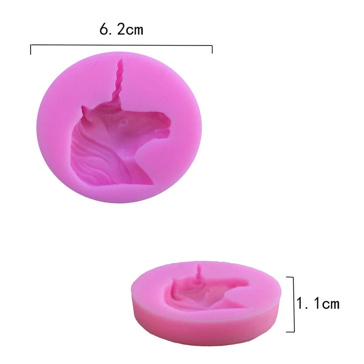 Силиконовые Формочки с единорогом и лошадьми силиконовые формочки силикагелем