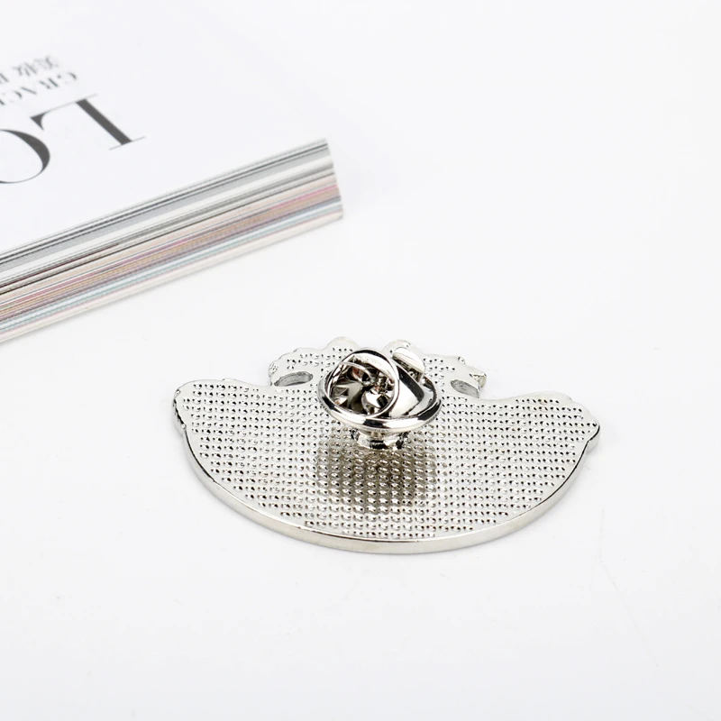 Уникальные ювелирные украшения броши с эмалью в виде милой кошки значок на шляпу