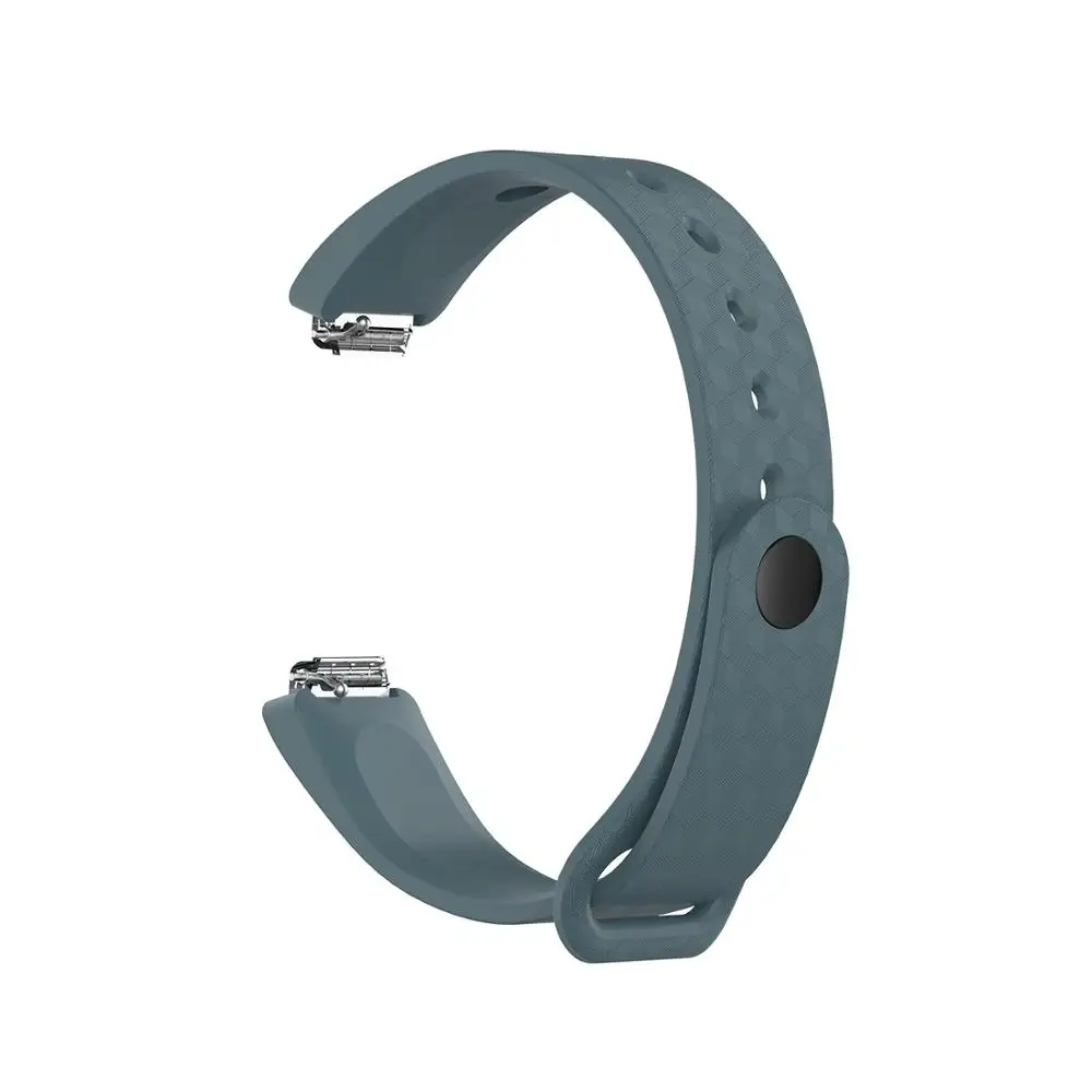 Ремешок для часов Fitbit Inspire HR трекер активности силиконовый наручный ремешок на замену силиконовый ремешок Браслет - Цвет: Cyan