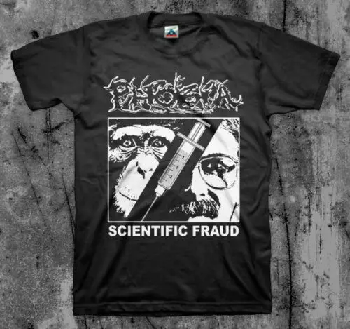 Модная хипстерская футболка с круглым вырезом и 3D принтом Phobia 'Scientific Fraud'