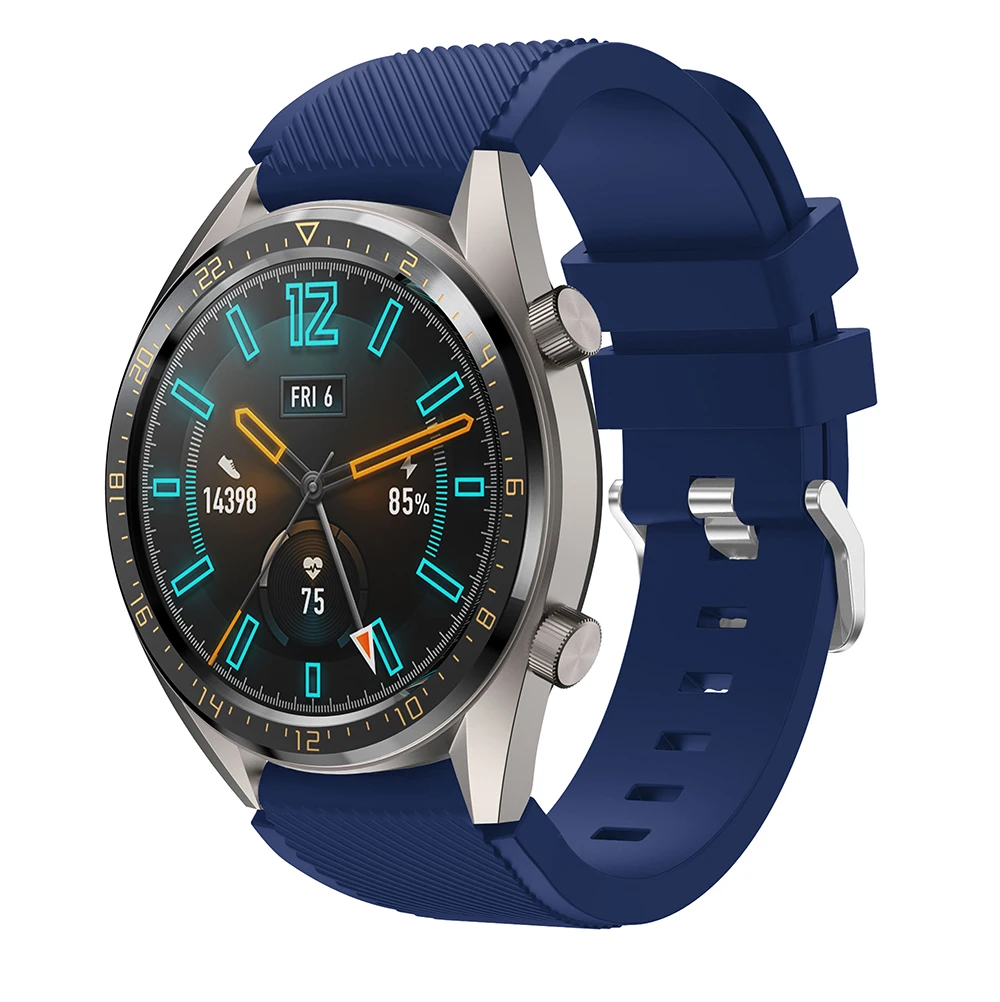 Спортивный ремешок для huawei watch GT ремешок Смарт часы замена ремешок для часов браслет для huawei Часы GT браслет 46 мм аксессуары