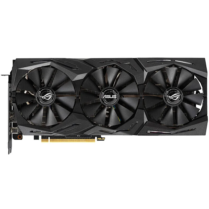ASUS ROG-STRIX-RTX 2070-a8g-игровая настольная видеокарта GDDR6 поддерживает 4 выхода экрана |