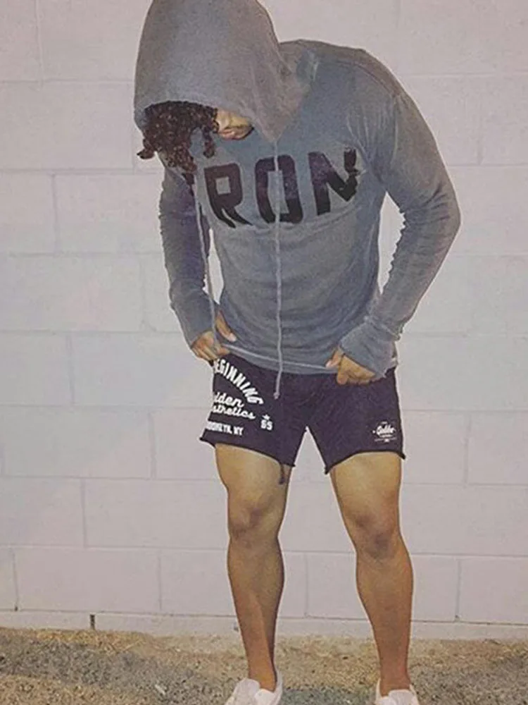 GYMLOCKER 2018 Новая модная мужская Толстовка свитшот с принтом Мужские повседневные