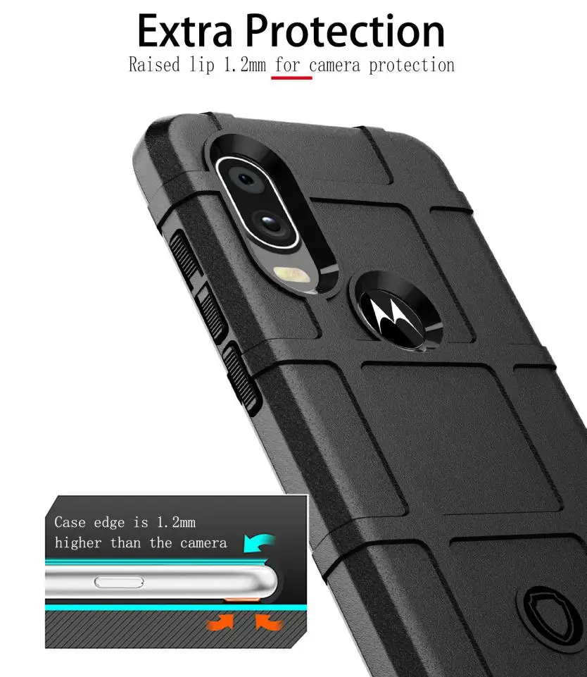 Чехол для Motorola One Vision Power P40 P30 Play Note G7 Plus роскошный мягкий силиконовый ударопрочный