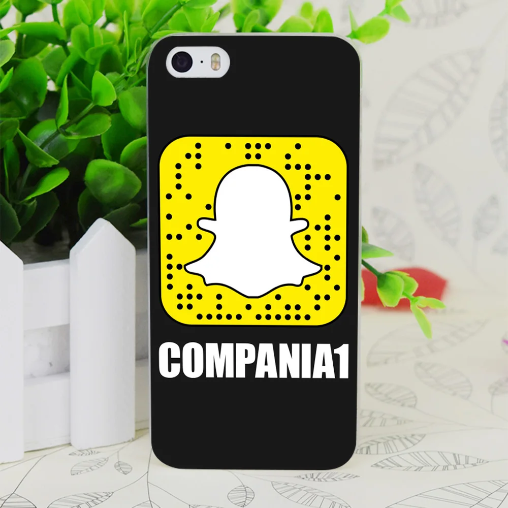 Прозрачный Жесткий Тонкий чехол Terrence Freeman Snapchat C1792 для Apple IPhone 4 4S 4G 5 5G 5S SE 5C 6 6S Plus |
