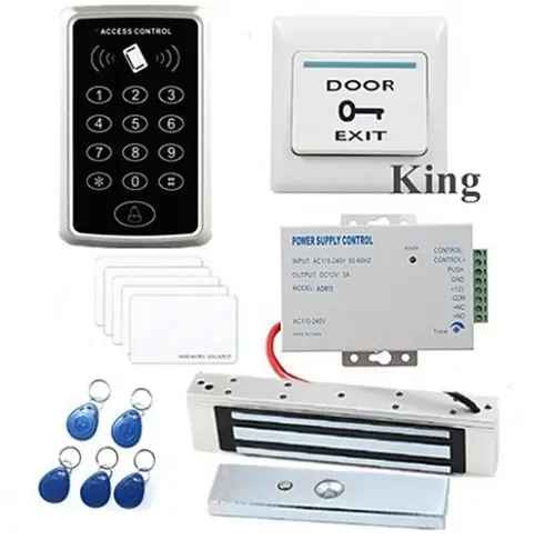 Полный комплект для управления доступом к двери RFID сделай сам с электронным