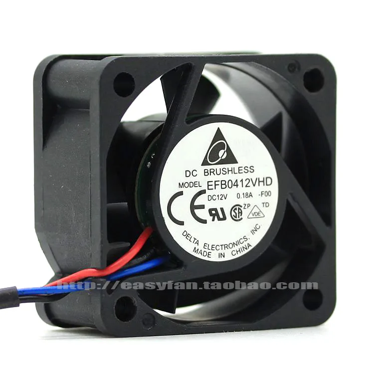 

Новый серверный Вентилятор охлаждения DELTA EFB0412VHD -F00 4cm4020 12V0.18A