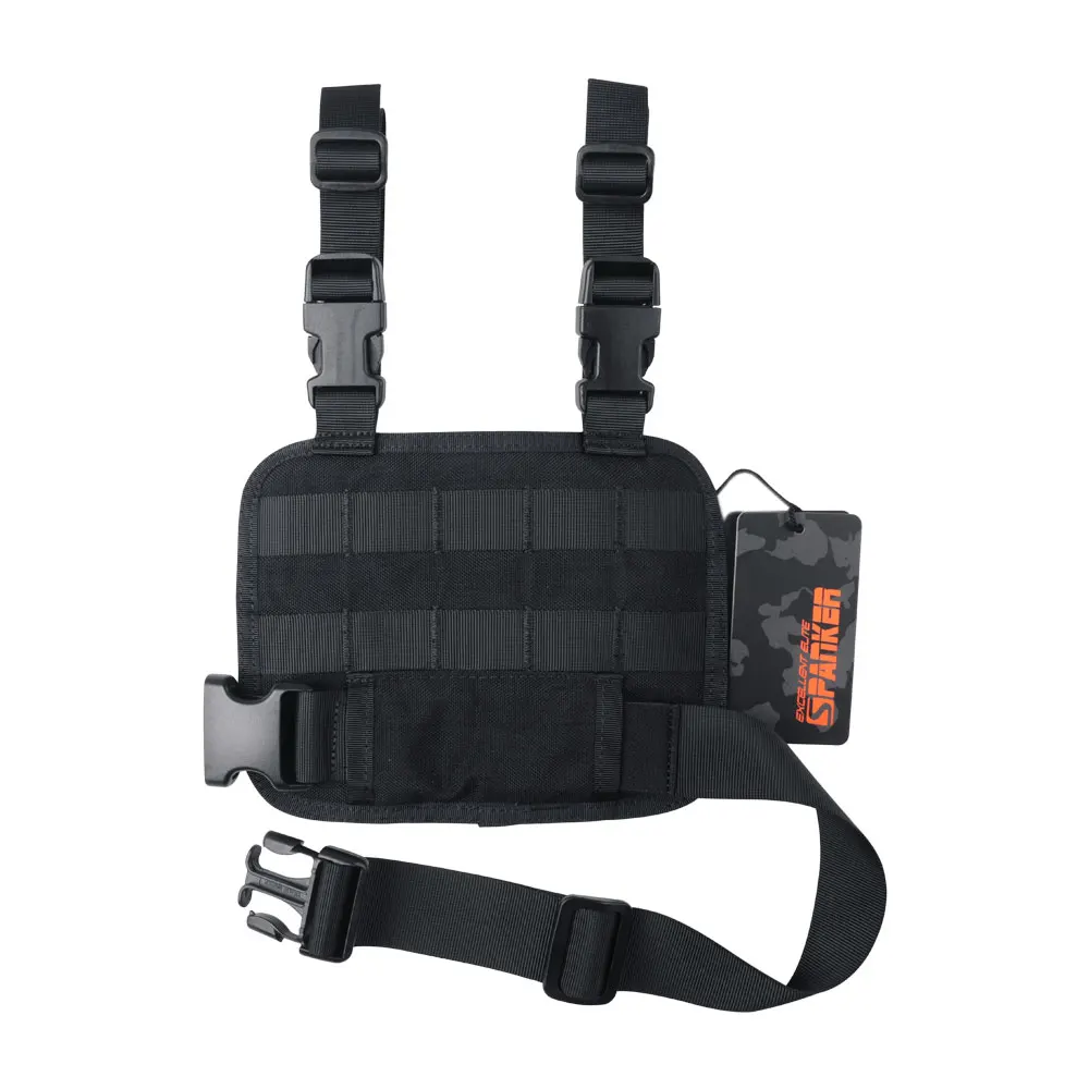 BLK Отличные Элитные бизань Molle открытый военная сетка Инструменты Чехол тактические Ноги сумка охотничьи сумки пакет аксессуаров журнал сумки - Цвет: BLK