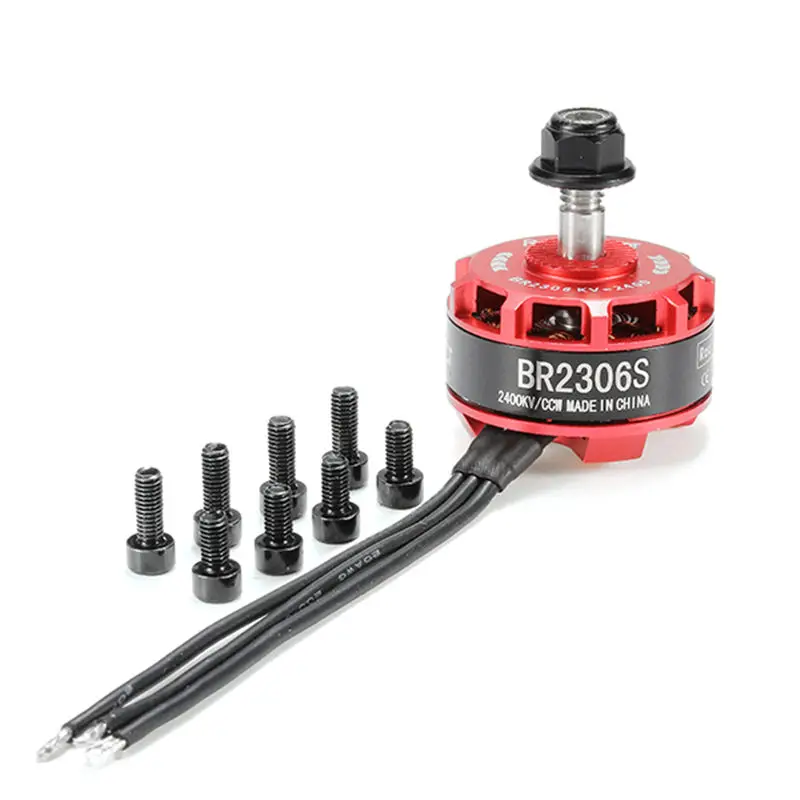 Высокое качество Racerstar Racing Edition 2306 BR2306S 2400KV 2 4S бесщеточный двигатель для