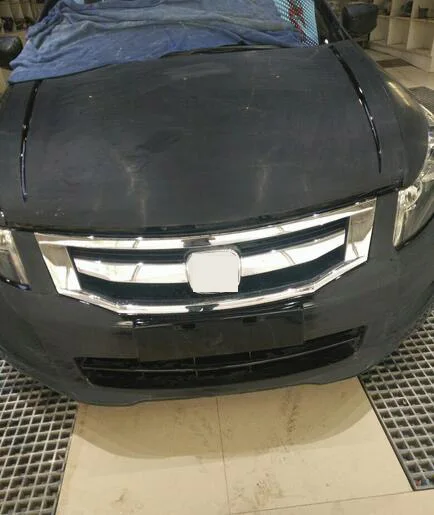 Передняя решетка бампера для Honda accord 2008 2011 ABS OEM спортивный стиль|bumper grille|front bumper