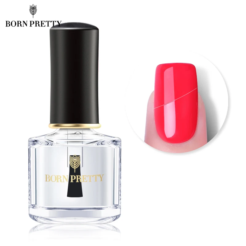 Полупостоянное быстросохнущее верхнее покрытие BORN PRETTY для масел лака ногтей лак