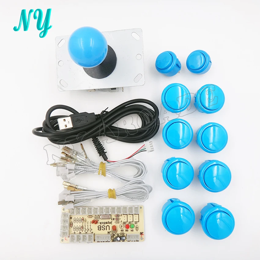 Аркадный джойстик DIY Kit нулевой задержкой Аркады набор usb-датчик для ПК Arcade копия