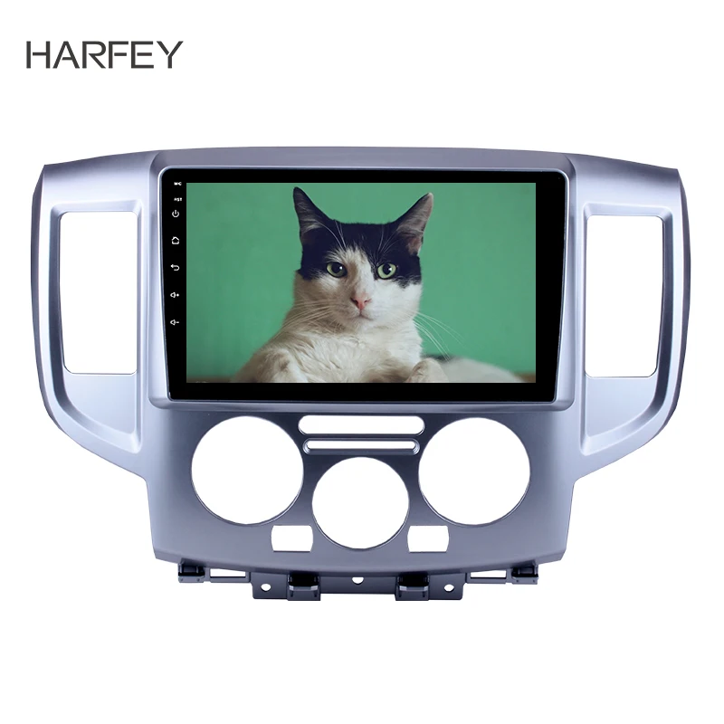 Автомагнитола Harfey 9 дюймов Android 8 1 GPS для NISSAN NV200 2009 2016 гг. AUX 3G SWC Mirror Link OBD2 задняя
