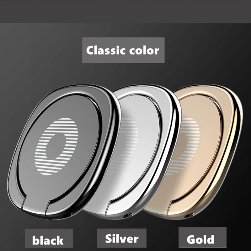 Original 360 Degree Stand Luxury Finger Ring Mobile Phone Smartphone Holder For iPhone Samsung Metal | Мобильные телефоны и