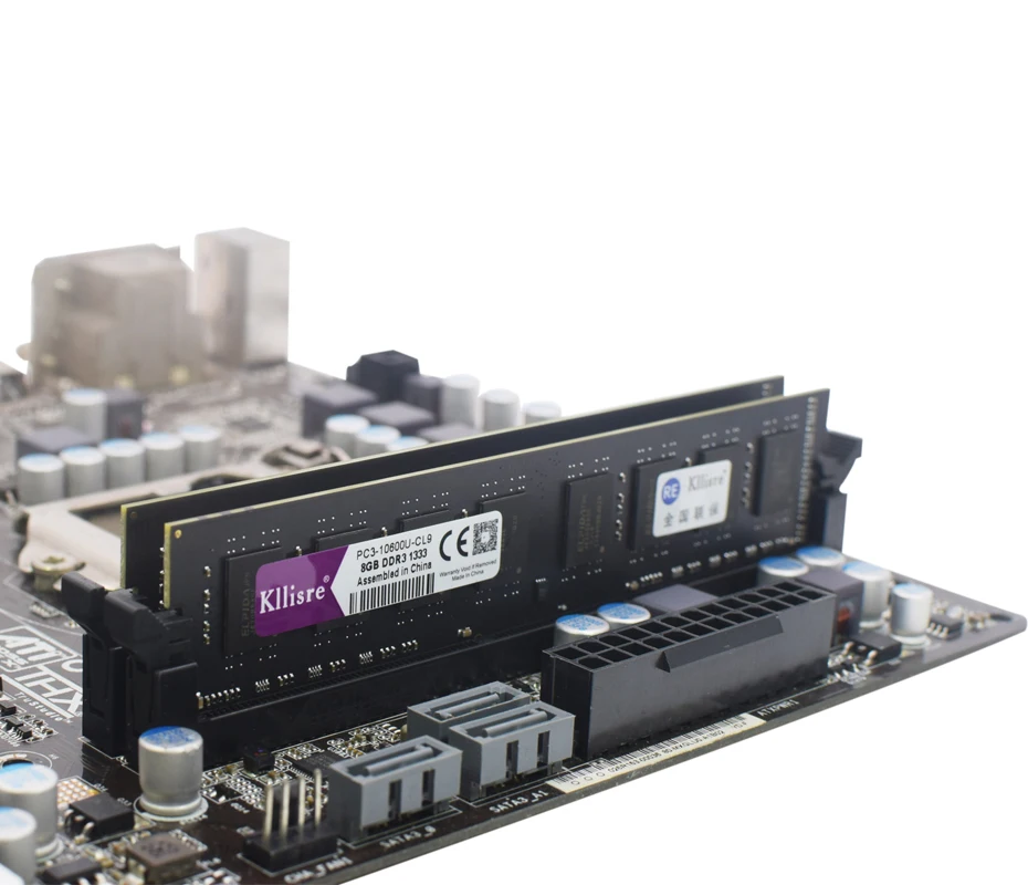 Kllisre оперативная память DDR3 8Гб 1600 1866 PC3 памяти 1,5 V рабочего стола Dimm с теплоотводом