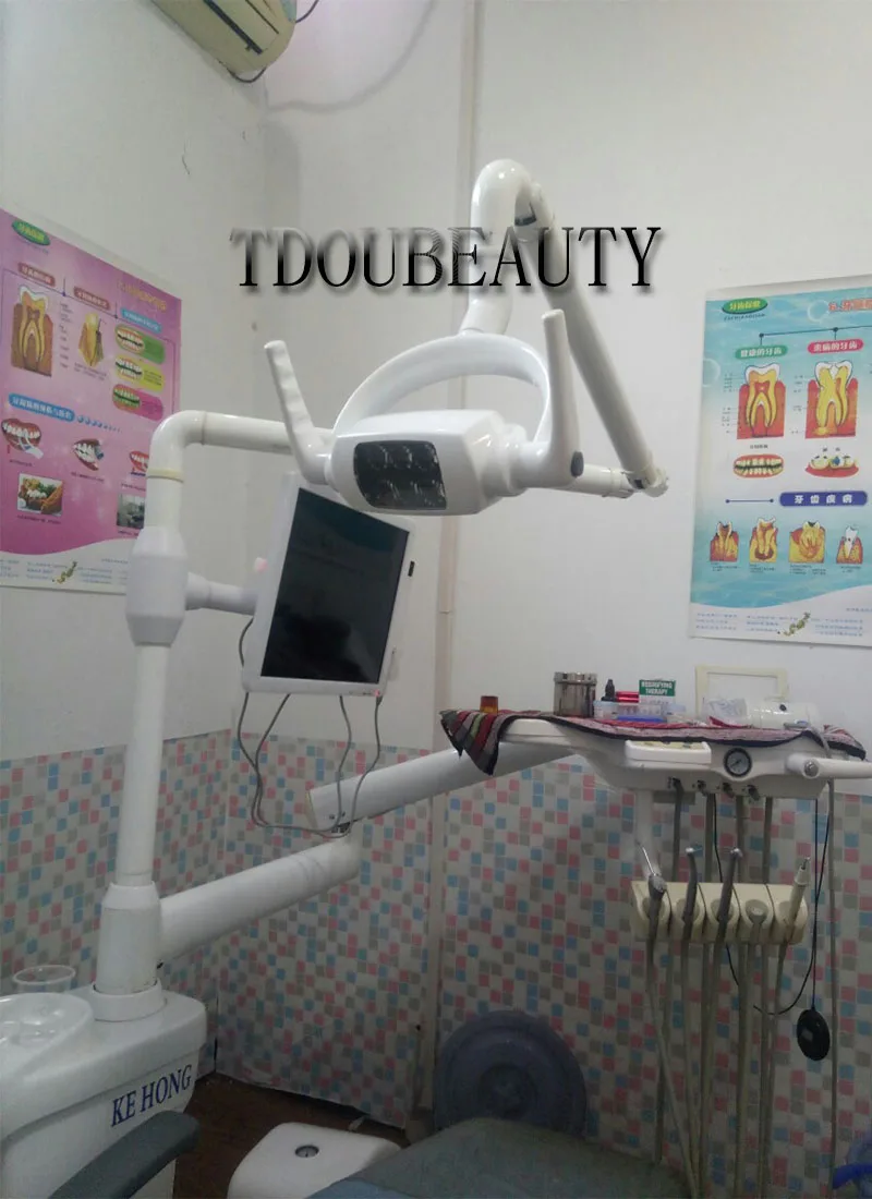 Новинка, TDOUBEAUTY, стоматологический СВЕТОДИОДНЫЙ светильник для полости рта, лампа для стоматологического кресла, потолочный светильник, оральный светильник, сенсор, светильник s(22 мм