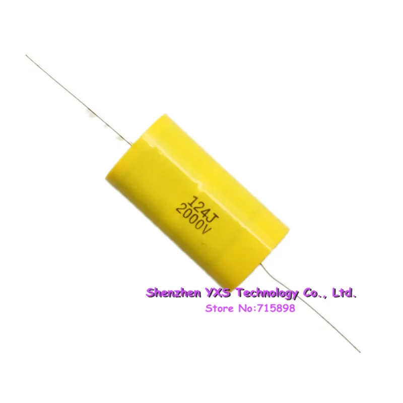 20PCS/LOT Ultrasonic Dedicated Capacitor 124J 0.12UF 2000VDC 45*25*16mm | Электроника