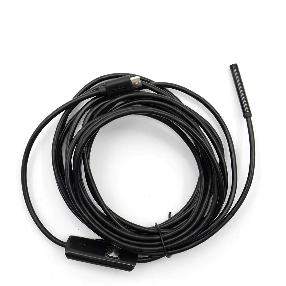 3 5 м Водонепроницаемый эндоскоп Мини HD камера змеевидная трубка объектив мм