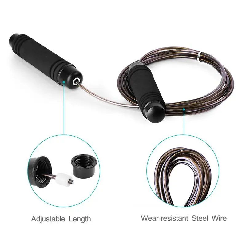 MOVTOTOP 1 Set Abdominal Trainer Kit Training Practical Durable Push-Up Bars Knee Pad Jump Rope AB Wheel Roller for Core Carving | Спорт и