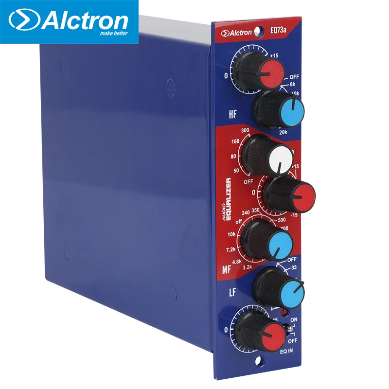 Alctron EQ75A 500 серия Mic/инструмент Preamp используется в записи и сцены