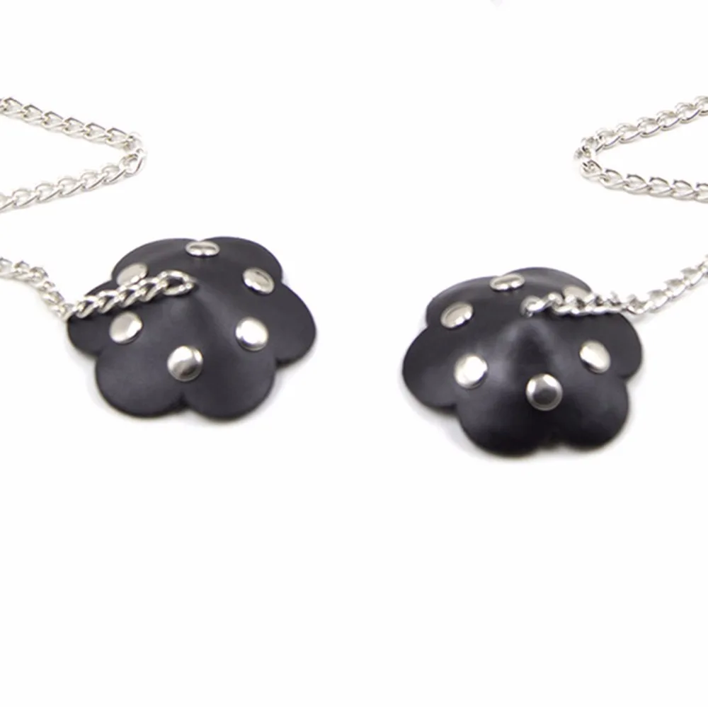 Соблазнительный чехол на соски с цепочкой Женский самоклеящийся накладка