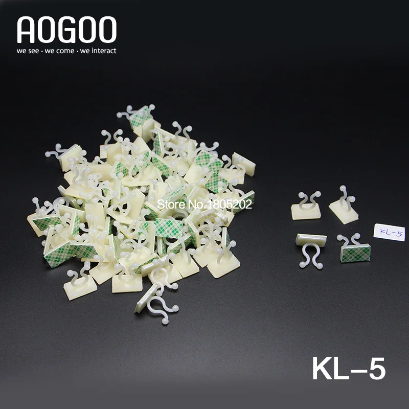 

100 шт. 8 мм Стандартный клей для крепления проводов