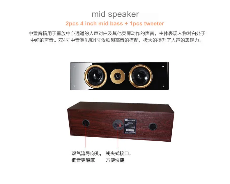 HYPER SOUND домашний кинотеатр SP-6689 5,1 динамик Комплект деревянный Гостиная ТВ Звук супер высокая мощность 720 Вт с активным сабвуфером(120 Вт