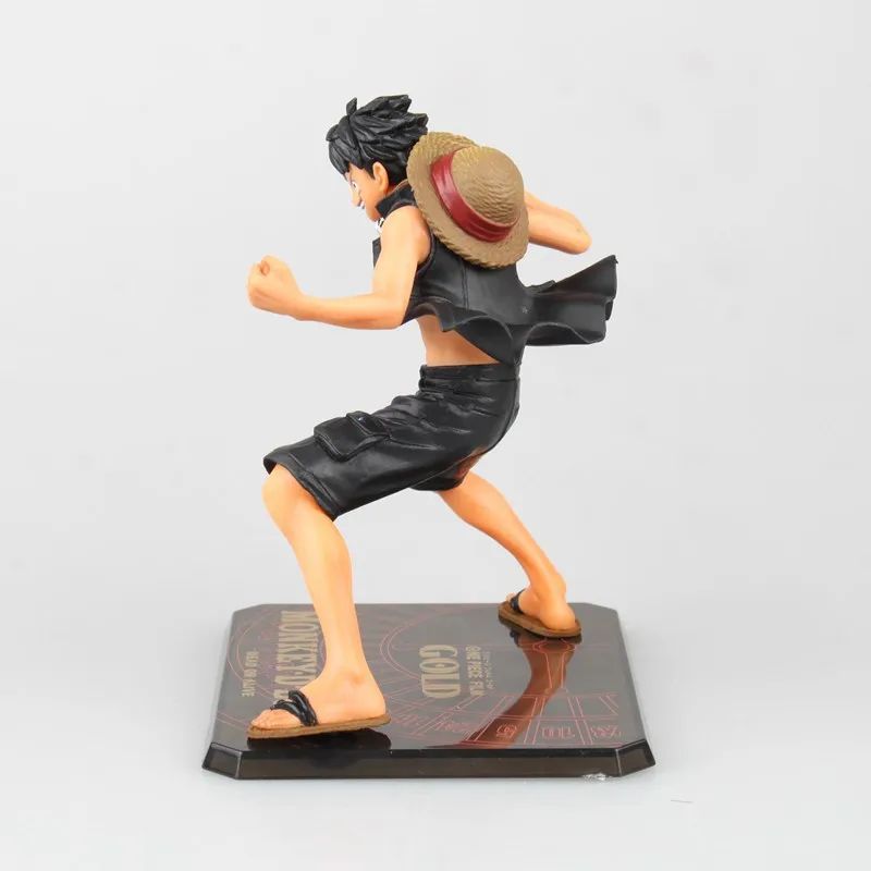 Аниме цельная пленка Золотая Ver Обезьяна D Luffy мертвый или живой ПВХ фигурка