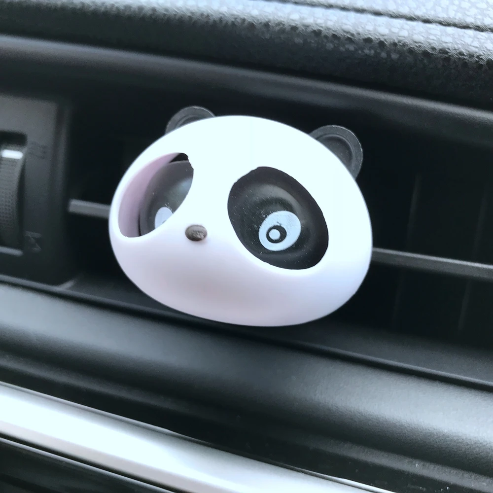 Автомобильный освежитель воздуха для авто Cute Panda автомобильный ароматизатор Automoibles Vent украшения духи запах ароматизатор аксессуары для укладки