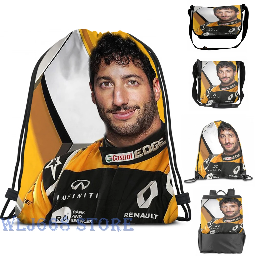 Забавные графические сумки с принтом через плечо для женщин Renault Daniel Ricciardo рюкзак на одно плечо для путешествий для мужчин спортивная сумка