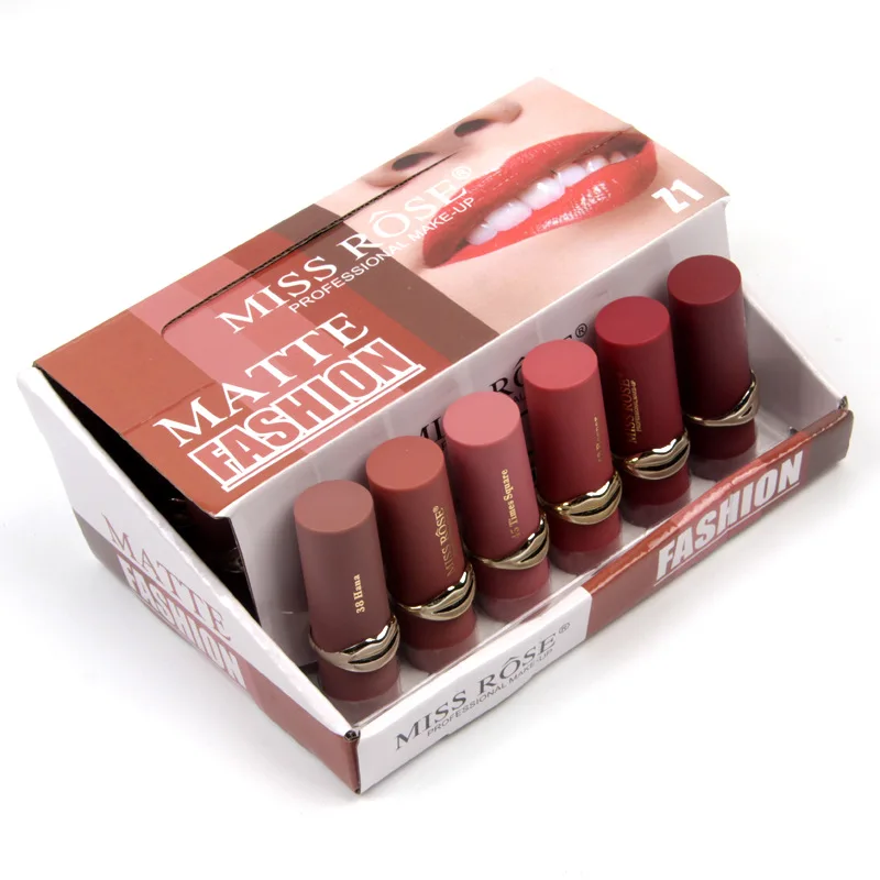 MISS ROSE новый хит продаж 24 шт. форма губ прочный водонепроницаемый увлажняющий бокс