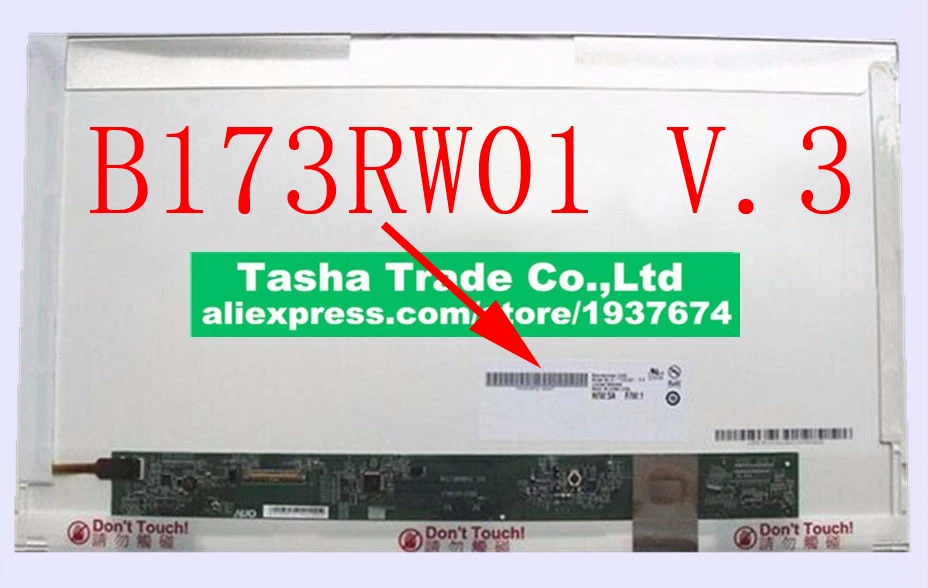 B173RW01 светодиодный дисплей для ноутбука ЖК экран 1600*900 HD + LVDS 40Pin WXGA ++ глянцевый|laptop