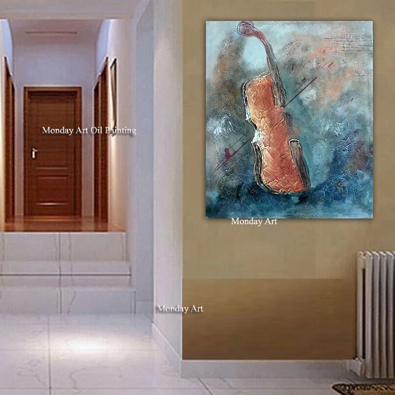 Оригинальная картина ручной работы Картина на холсте Большой Декор абстрактная