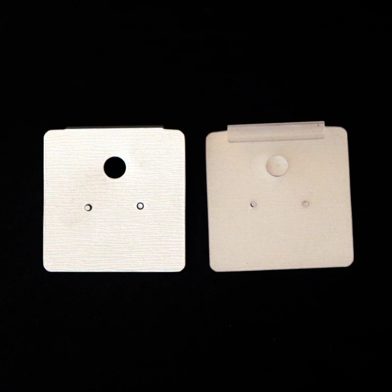 Толстые серьги упаковка бирки для висячих карт ювелирные карты 100 шт. 4*4 5 см