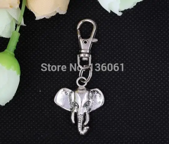 Vintage Silver Demon Eye Elephant Promise Angel Cowboy Shoe Key Chain For Keys Car Ring Gift Keychain Jewelry Accessories | Украшения и