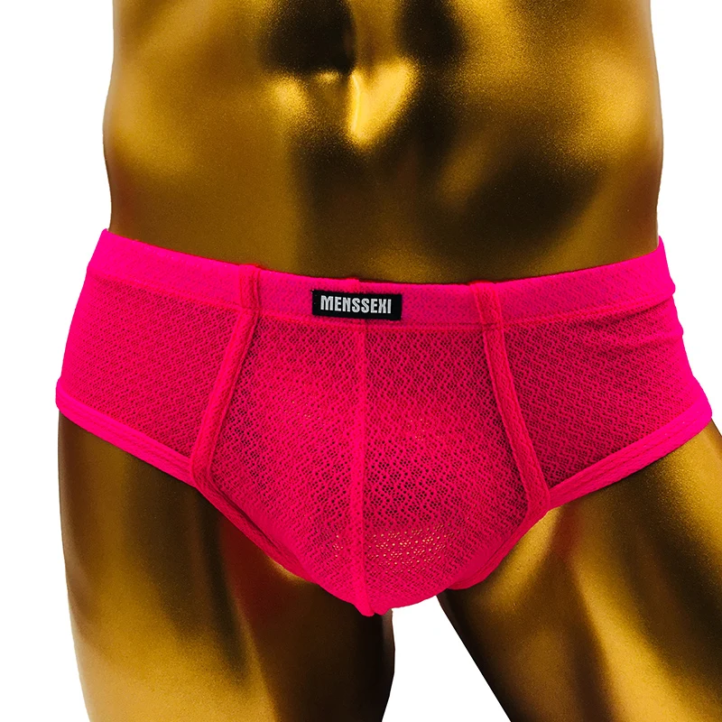 Трусы боксеры AIIOU 6 шт./лот мужские пикантное нижнее белье с низкой талией