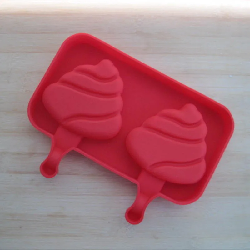 Силиконовая форма для мороженого летняя поп-форма в форме сердца щенка ног