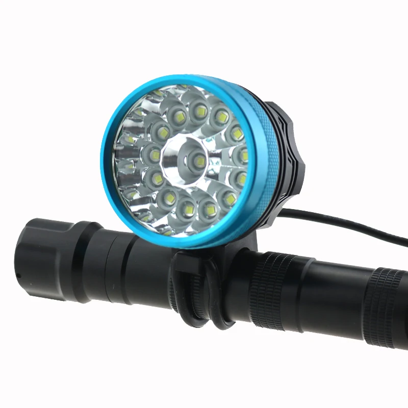 Водонепроницаемый супер яркий 24000 люмен 14T6 велосипедные фары 14x Cree XM-L T6 Led Велоспорт велосипед велосипедный спорт фара головного света для Охота лагерь