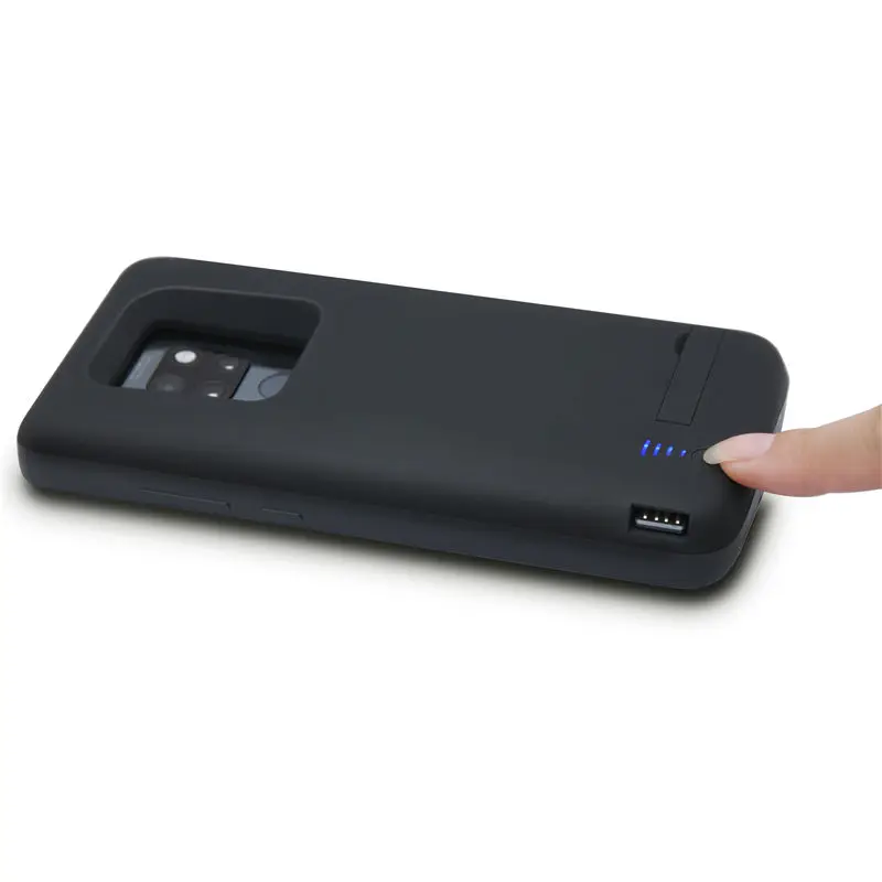 Чехол с зарядным устройством для Huawei Mate 20 Pro мягкий силиконовый чехол рамкой