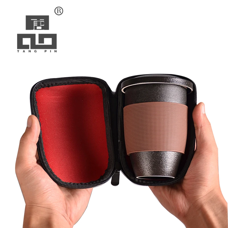 TANGPIN japanese ceramic tea mugs teacups teapot with filters portable travel set | Дом и сад