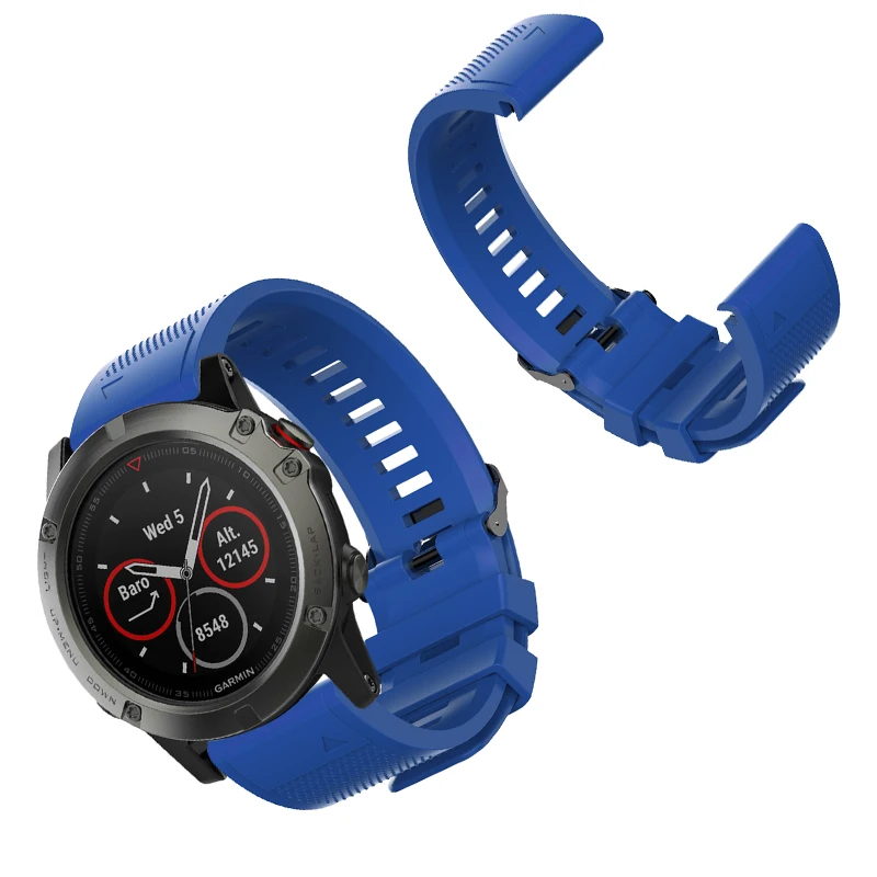 ECSEM силиконовый ремешок для Garmin Fenix 5 Аксессуары для часов браслеты для Forunner 935 сменный Браслет