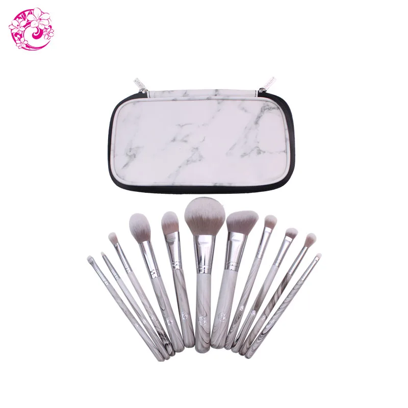 Кисти для макияжа с синтетическим ворсом 11 шт.|brand makeup brush set|makeup setmakeup set brand |
