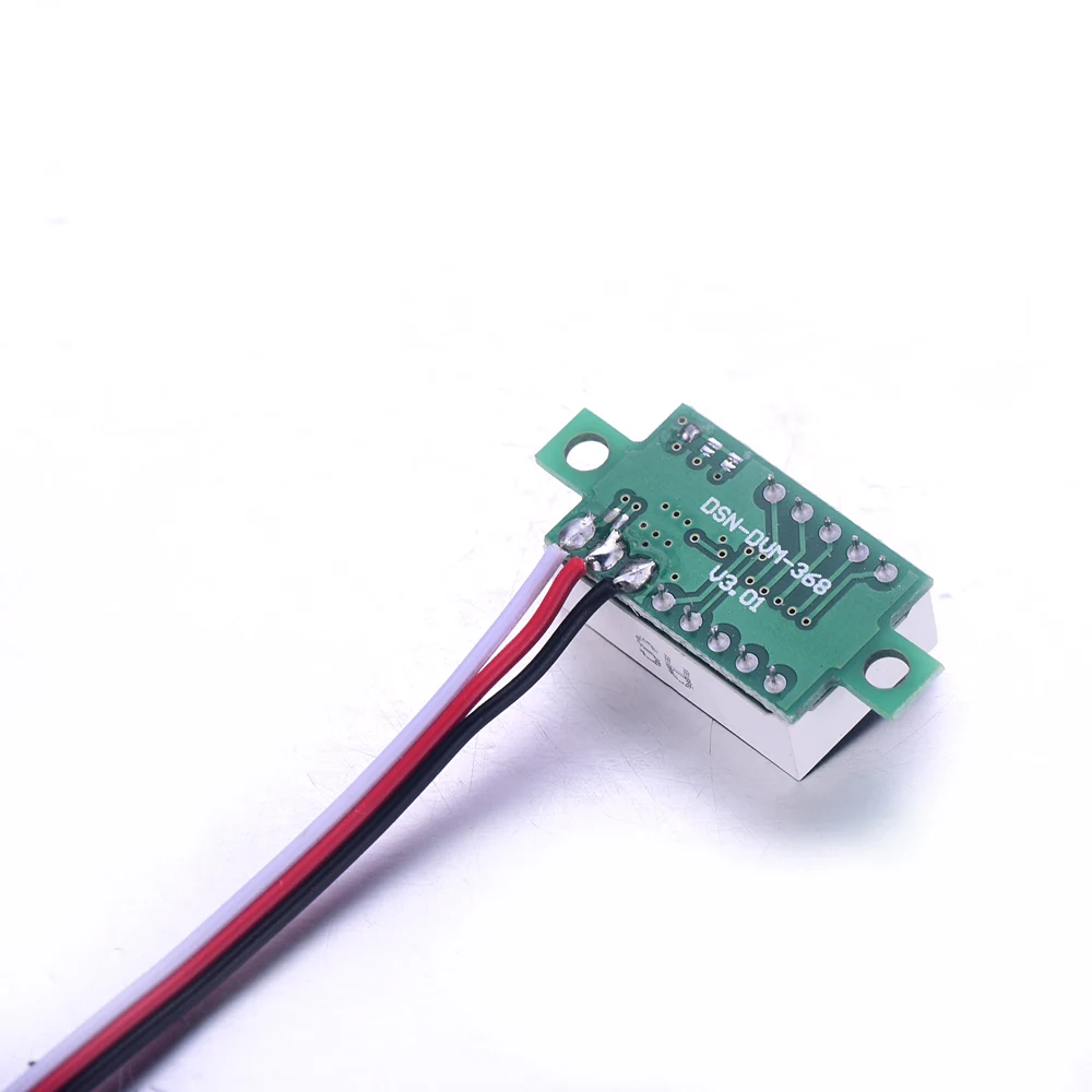 1/5pcs Red LED Digital Display DC 0-30.0V Voltmeter for Moto 0.36 Inch Instruments Current Meter Motorcycle Accessories Hot Sale |