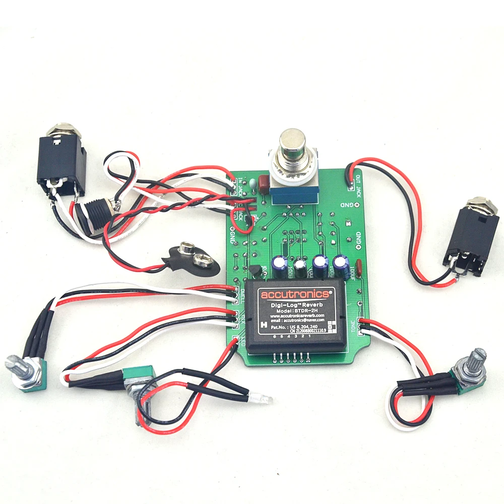 Набор для педалей с эффектом реверберации DIY Digital реверберами BELTON Digi Log BTDR 2H True