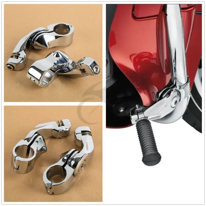 Мотоциклетные прищепки с коротким углом 1 1/4 дюйма для Harley модели Yamaha Suzuki Kawasaki