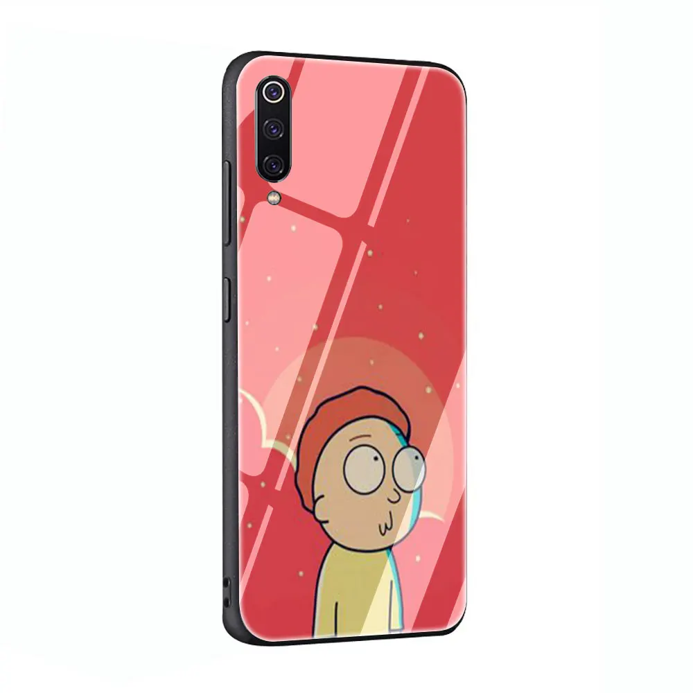Забавный чехол из закаленного стекла Rick And marty для Xiaomi 8 Lite A1 A2 9 Redmi Note 5 6 7 Pro 6A 4X F1 - Цвет: G9