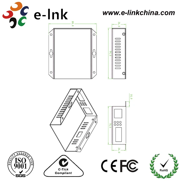 Одномодовые настенные медиаконвертеры 1xRJ45 1xSC 10/15 4 Мбит/с 100 Вт|medias convertibles|poe ethernetpoe